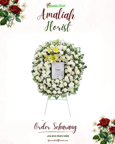 Krans Bunga Duka Kebon Gedang